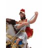 São Jorge Estatua Guerreiro Dragão Resina Santo Imagem 15 Cm - 2