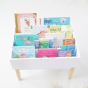 Ver imagem 2 de Expositor de Livros Infantil Alícia 100% Mdf (criança Livreiro Brinquedoteca) Woodcore