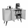 Aparador Buffet Retrô 3 Portas Wood Prime - Branco - 3