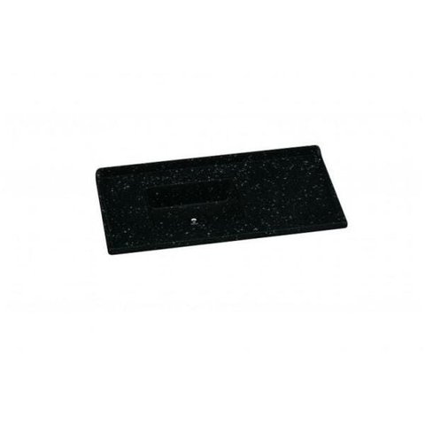 PIA SINTÉTICA 100x53cm PEDRA ESCURA