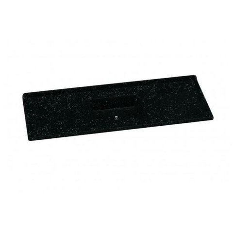 Pia Sintética 150x55cm Pedra Escura