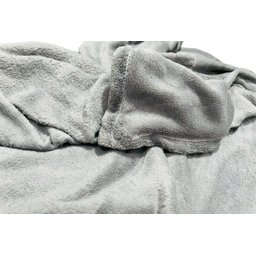 COBERTA MANTA CASAL 2,00X1,80 - COR CHUMBO - 2