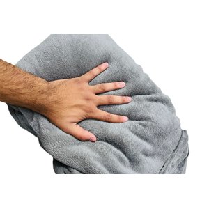 COBERTA MANTA CASAL 2,00X1,80 - COR CHUMBO