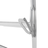 Janela de Alumínio Basculante 40x60cm com 1 Bascula e Vidro Mini Boreal Soft MGM Branco - 5