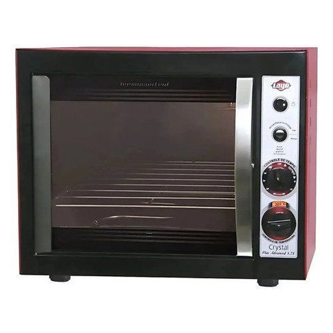 Forno Elétrico Crystal Plus Advanced Redy - 127V Layr 46L 1750W Vermelho