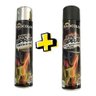 Spray Cromado + Preto Fosco Alta Temperatura Radcolor Tinta - 1
