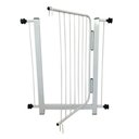 Ver imagem 2 de Grade de Proteção para Porta com Extensor de 10cm - Branca - 82x81x2