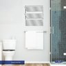 Janela de Alumínio Basculante 60x80cm com 2 Basculas e Vidro Mini Boreal Soft MGM Branco - 2