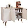 Aparador Buffet Retrô 3 Portas Wood Prime - Off White - 4