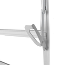 Ver imagem 5 de Janela de Alumínio Basculante 40x100cm com 1 Bascula e Vidro Mini Boreal Soft MGM Branco