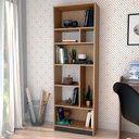 Ver imagem 5 de Estante Multiuso 4 Prateleiras 180x60 B38 Mell Preto Novam