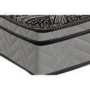 Ver imagem 4 de Cama Box Baú Queen: Colchão Ortopédico Paropas D28 / EP Confort Firme + Base CRC Suede Gray(