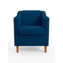 Ver imagem 2 de Kit com 2 Poltronas Reforçada e Confortável Tilla Linho