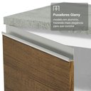 Ver imagem 7 de Balcão de Cozinha 50cm 1 Porta Branco/rustic Glamy Madesa