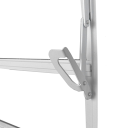 Janela de Alumínio Basculante 50x50cm com 1 Bascula e Vidro Mini Boreal Soft MGM Branco - 5