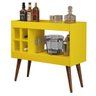 Aparador Bar com Adega Laguna - Amarelo -- Rpm Móveis - 6