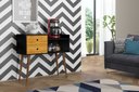 Ver imagem 2 de Aparador Classic Retrô Cantinho do Café - Preto com Nature