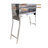 Churrasqueira Inox Espetinho Profissional Portatil Modelo Profissional Tamanho 100x25x90 - 1