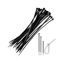 Ver imagem 1 de Abraçadeira Nylon 30cm para Organização de Cabos - Pacote com 100 Unidades