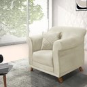 Ver imagem 3 de Kit 2 Poltronas Decorativas Retro Polo Veludo 2221 Ezz 2221