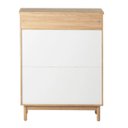 Ver imagem 2 de Sapateira Kaki 2 Portas 1 Gaveta 120 Cm X 88 Cm X 35 Cm Tauari
