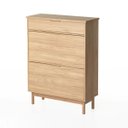 Ver imagem 1 de Sapateira Kaki 2 Portas 1 Gaveta 120 Cm X 88 Cm X 35 Cm Tauari