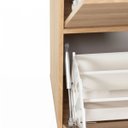 Ver imagem 4 de Sapateira Kaki 2 Portas 1 Gaveta 120 Cm X 88 Cm X 35 Cm Tauari