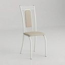 Ver imagem 4 de Kit 6 Cadeiras Paris Corino Creme Tubo Branco