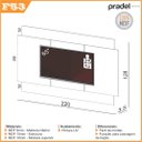 Ver imagem 2 de Painel Home Theater Tv 72 Polegadas 2,20 m Dalla Costa MDF