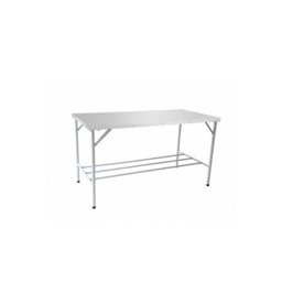 Bancada de Apoio Tampo Inox 1900 - Branco - 1900X900X900 - 1