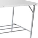 Ver imagem 2 de Bancada de Apoio Tampo Inox 1900 - Branco - 1900X900X900