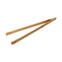 Ver imagem 1 de Pinça Culinária de Bambu 34cm Utensílio Sustentável, Leve e Resistente