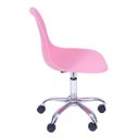Ver imagem 2 de Cadeira de Escritório Eames Eiffel Giratória Rosa
