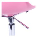 Ver imagem 4 de Cadeira de Escritório Eames Eiffel Giratória Rosa