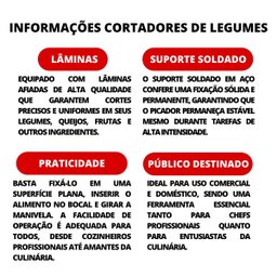 Picador de Legumes Médio Comum Cefaz - 4