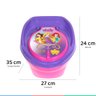 Troninho Infantil Disney Para Bebê 18m+ Penico Com Assento Anatômico e Tampa Styll Baby - Princesas - 4