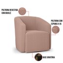 Ver imagem 3 de Poltrona Decorativa Orgânica Kit 2 Stella Max Bouclê D03 - D’Rossi