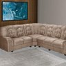 Sofá de Canto 2 e 3 Lugares Monaco Sued Dakar Bege - 3