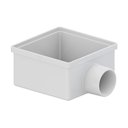 Ver imagem 1 de Corpo Ralo Seco Quadrado Branco 100x53x40mm - Tigre - 27289231