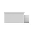 Ver imagem 3 de Corpo Ralo Seco Quadrado Branco 100x53x40mm - Tigre - 27289231