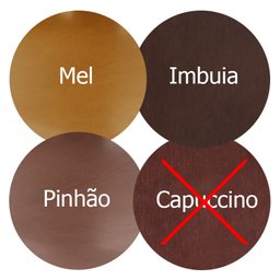 Cadeira de Madeira Maciça Katrina Cross Estofada em Tecido Suede Turkey - 7