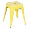 Banco Tolix Amarelo 41,5 x 41,5 x 44 - Or 6607 Baixa - 1