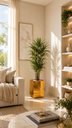Ver imagem 3 de Vaso Dourado Espelhado Sala Decoração Luxo
