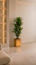 Ver imagem 4 de Vaso Dourado Espelhado Sala Decoração Luxo