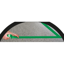 Fita Demarcação de Solo Pvc 48 Mm X 30 Metros - Verde - 5