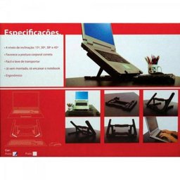 Suporte Para Notebook St35 Preto Masticmol - 5