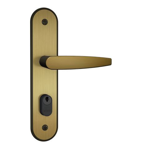 Fechadura Stam Externa 804/33 Espelho Oxidado E-coat