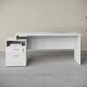 Ver imagem 6 de Escrivaninha Diretor com Pé Painel MDF 172cm Yescasa Cinza
