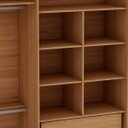 Ver imagem 7 de Guarda Roupa com 6 Portas de Abrir e 3 Gavetas em Mdp e Mdf - Cores - Holie - Robel Móveis - Camarú/