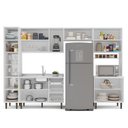Ver imagem 5 de Cozinha Completa Modulada 320cm com Tampo e Cristaleira 5 Peças Pérola Yescasa